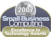 Small Business Computing Excellence in Technology Award 2007